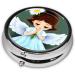 Cute Little Angel Portable Metal Pill Box | Mini 3-Compartment Design for Travel | Handy & Stylish Pill Organizer - Buy Online on GoSupps.com