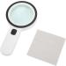Portable Handheld Magnifier Glass Magnifier 8cm 30X Handheld Optical Magnifier High Power with 12 LED Lights Magnifiers Full of Stars - Buy Online on GoSupps.com