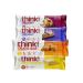 High Protein Snacks | 4 flavor protein bars | Chocolate Peanut Butter Cookie Dough | Chocolate Mousse Pie | Salted Caramel | Lemon Delight No Artificial Sweeteners | Gluten Free | GMO Free | Keto Friendly | 8 pack |