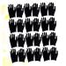TOVINANNA 12 Pairs Cleaning Gloves Black Cotton Gloves Safety Work Gloves Beauty Gloves Cotton Labor Gloves Utility Work Gloves Heavy Duty Work Gloves Welders Gloves Hand Gloves Washable Man 19x11cm - Buy Online on GoSupps.com