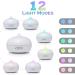 Czemo Aroma Diffuser Set - 300ml Ultrasonic Humidifier & Essential Oils | Fragrance Oil Aromatherapy | 12-Color LED | Perfect for Yoga Office & Bedroom - Buy Online on GoSupps.com