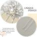 Edary Crystal Hairpins for Bride - Elegant Wedding Hair Accessories - Silver Hair Clips (Set of 2) - Buy Online on GoSupps.com