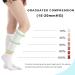 T.E.D. Anti Embolism Compression Stockings for Men & Women | Knee High 15-20 mmHg Support Socks for Post-Surgery Varicose Veins & Edema Relief - Large White - Buy Online on GoSupps.com