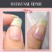 Mottled Nail Repair Protection Gel - Nail Repair Protection Gel Mottled Nail Repair Gel Split Nail Repair for Natural Nails Instant Nail Repair Protect Gel (Base+Top Coat) - Buy Online on GoSupps.com