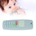 Soft Silicone Teething Toy - Mobile Phone Shaped Funny Design (Light Green) | Travel-Friendly - Buy Online on GoSupps.com