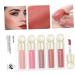 MAGICLULU 5pcs Blush Face Sheer Flush Makeup Creamy Eyeshadow Eye Shadow Pigment Pigment Rouge Lasting - Buy Online on GoSupps.com
