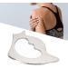 Buy Manual Gua Sha Massage Device - Stainless Steel Physiotherapy Tool with Storage Bag for Muscle Relief - Buy Online on GoSupps.com