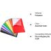 Caydo 30 Pcs Adhesive Backed Felt Fabric Sheets - 8 x 12 inches - Assorted Colors for Sewing, DIY Crafts, and Christmas Decorations - Buy Online on GoSupps.com