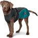 HUNTER UPPSALA COZY Dog Coat - Water-Repellent Reflective Winter Jacket (Anthracite/Petrol) - Size 40 - Shop Internationally! - Buy Online on GoSupps.com