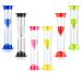6 pieces of hourglass colored sandmar sand timber toothbrush hourglass 30sec 1min 2min 3min 5min 10min for children school children's teeth daycare office house decoration game