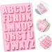 Ciieeo 2 Pcs 26 Alphabet Silicone Mold Ice Cube Decor Candle Molds Letter Fondant Silicone Molds for Soap Silicone Fondant Molds Silicone Baking Mold Chocolate Mold Alphabet Dessert Mold Pinkx2pcs 27.2X18.2X1.3CMx2pcs - Buy Online on GoSupps.com