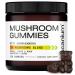 ASCANIUM Mushroom Gummies 120 pcs - 10 Mushrooms Blend with Lions Mane Turkey Tail Reishi Cordyceps for Mind and Focus - Mushroom Supplement Gummies with Ashwagandha