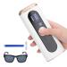 White portable hair removal device with Multi Flashes Clean Hair Device for long durability without pain portable and ergonomic hair removal tools for EU connector
