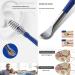 Professional Ear Wax Removal Kit with Stainless Steel Spiral Ear Cleaner - 2Pcs (Blue Brush) - Buy Online on GoSupps.com