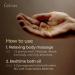 Gya Labs Soothing & Relaxing Massage Oil - 200 ml 2-in-1 Natural Spa Oil for Muscle Relaxation - Buy Online on GoSupps.com