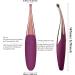 CHUMING Personal Face Massager Wand - 12 Vibration Modes for Dark Circles Puffy Eyes & Wrinkle Reduction - Purple Facial Spa Tool - Buy Online on GoSupps.com