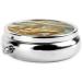Golden High Heels Portable Metal Pill Box | Round Mini 3-Compartment | Travel-Friendly Design for Small Pills | Black - Buy Online on GoSupps.com