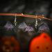 Feylie Halloween Acrylic Earrings - Pumpkin Skeleton Dangle Drops | Statement Jewelry for Women - Buy Online on GoSupps.com