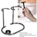 Durable Black Razor & Shaving Brush Stand - Modern Hygienic Design for Safe Bathroom Styling - Buy Online on GoSupps.com