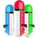 Buy Lucky Bamboo 2 in 1 Daily Medicine Box & Sports Water Bottle - 7 Days Pill Organizer (Yellow) for International Shipping - Buy Online on GoSupps.com