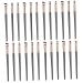 Beavorty 24 Pcs Eye Shadow Brush Eye Makeup Kit Makeup Brush for Women Small Eyeliner Brush Make up Eyeliner Brush Eye Liner Makeup Brush Eye Brush for Makeup Eyeliner Precision Brush 15.00X1.30X1.00CMx4pcs As Shownx4pcs