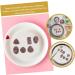 STOBAZA 6pcs Simulation Chocolate Egg Noodles Food 3d Pvc Black 3.9X2.8X1.8CM - Buy Online on GoSupps.com