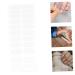 Mikinona 6 Sheets Nail Patch Stickers Sheer Nail Polish Transparent Nail Polish Manicure Kit Clear Nail Polish Nail Kits Gels Nail Sticker Gel Wraps for Nails Nail Strips Double Sided Tape - Buy Online on GoSupps.com
