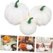 Ciieeo 30 Pcs Foamy White Pumpkin Models Decor Simulation Mini Pumpkin Fake Mini Pumpkins Faux Mini Pumpkins Halloween Supplies Simulation Pumpkin Simulation Halloween Pumpkin Whitex5pcs 8.5x7.5cmx5pcs - Buy Online on GoSupps.com