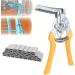 Widybord Type M Nail Ring Pliers Type M Nail Ring Pliers Type M Nail Ring Pliers Thickened for Manual Tying (M Nail +3000Clips) - Buy Online on GoSupps.com