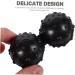 Clispeed 2ST Yoga Balls & Peanut Massage Balls - Black Trigger Point Roller for Deep Tissue Relief - Buy Online on GoSupps.com