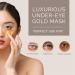 24k Gold Under Eye Patches (20 pairs) - Collagen Treatment for Dark Circles & Puffy Eyes - Buy Online on GoSupps.com