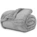 Comsmart Dog Blanket, Pet Puppy Blanket Shu Velveteen Fluffy Soft Throw Blanket Kitten Mat Pad Bed Cover for Dogs, Cats, Animals -31.5 x 39.4 inches 31.5 x 39.4 inches Grey