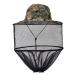 FARBEIR Midge Head Net Collapsible Face Net Mesh Nylon Mosquito Head Net for Outdoor Hiking Camping Climbing Fishing and Walking