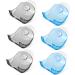 Doitool 30-Piece Shapers with Suction Cup - Wall-Mounted Plastic Razor Blade Holder & Bathroom Hooks for Shaving Protection - Buy Online on GoSupps.com