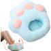 Aznever Rechargeable Foot Warmer - Heated Sweet Heating Pillows & Warm Shoes | Katzfoten Winter Foot Warmers for Office Bedroom & Travel - USB Blue Cat-Clawed Model - Buy Online on GoSupps.com