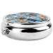 Farm Animal Round Pill Box - 3 Compartment Portable Travel Medicine Organizer | Decorative Mini Purse Holder for Tablets & Vitamins - Buy Online on GoSupps.com