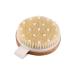 Uervoton dry brush body brush peeling brush natural bristles bathing brushs for removing dead skin cellulite improves lymph functions peeling