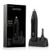 Nose Hair Trimmer for Men Women Multi Functional Men's Beauty Set Eyebrow Nose Ear Trimmer Detachable Head for Water Washing USB-C Type Fast Charging (Black#K)