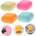 Healeved 4pcs Box Bathroom Soap Dish Soap Savers Case Container Soap Dish Holder Soap Dish with Lid and Drainage Soap Dish Case Draining Soap Saver Soapdish Handmade Soap Travel Soap Box 7.00X7.00X4.00CM As Shown - Buy Online on GoSupps.com
