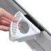 Buerfu Window Groove Cleaning Brushes - 3-in-1 Window Track Cleaner Multifunctional - Cleaning Brush Set with Hangable Design for Kitchen Bathroom