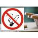 NOTLOK Safety Work | Fire Protection Signs - Smoking Forbidden Photoluminescent Waterproof 15x15 cm - Buy Online on GoSupps.com