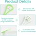 Sughug Tongue Scraper - 4 Silicone Medical Quality Tools | Eco-Friendly & Easy to Clean | Eliminate Bad Breath - Buy Online on GoSupps.com