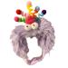 amangul Funny Colorful Hair Bands Photo Booth Props Cartoon Headband Party Headpiece Colorful Spring Headband for Washing Face(Purple)