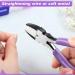 GOLD DEER 5.5 Inches Double Nylon Flat Jaw Pliers with 2 Replacement Tips Flat Nylon Jaw Pliers Wire Wrapping Tool Nylon Jaw Pliers for Jewelry Making Beading Looping Shaping Wire DIY Crafts 5.5"Flat Nylon Jaw Pliers - Buy Online on GoSupps.com
