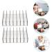 Beavorty 2pcs Holders Plastic Beauty Transparent Cosmetics Stand Holder Organizer Palettes Eyeshadow 17x12cmx2pcs As Shownx2pcs - Buy Online on GoSupps.com