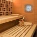 Haowul 2-in-1 Wooden Thermo-Hygrometer | Digital Sauna Room Thermometer & Humidity Meter | Essential Sauna Accessories - Buy Online on GoSupps.com