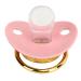 Gold Baby Pacifier Set - Rhinestone Covered Lightweight Pacifier for 6-18 Months - Stylish & Safe Home Use (Letter F) - Buy Online on GoSupps.com