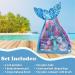 Townley Girl Mermaid Makeup Set for Kids | Makeup Kit Includes Lip Gloss Nail Polish a Mermaid Tail Bag & More | Birthday Gifts for Ages 3 & above - Buy Online on GoSupps.com