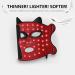  Naqqios Red Light Face Cover Beauty LED Light Care - 3 Speed Breathable Face Skincare Light Skin Care 4 Colors 192 Lamp Beads Face Cover for May - Buy Online on GoSupps.com