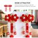 Lurrose Hanfu Headwear Cosplay Girl Chinese Flower Dangling Bead Hair Pin Tassel Hairpin Jewelry Vintage Hair Clip for Kimono Yukata Bride Geisha Antiquity 1 Pair - Buy Online on GoSupps.com